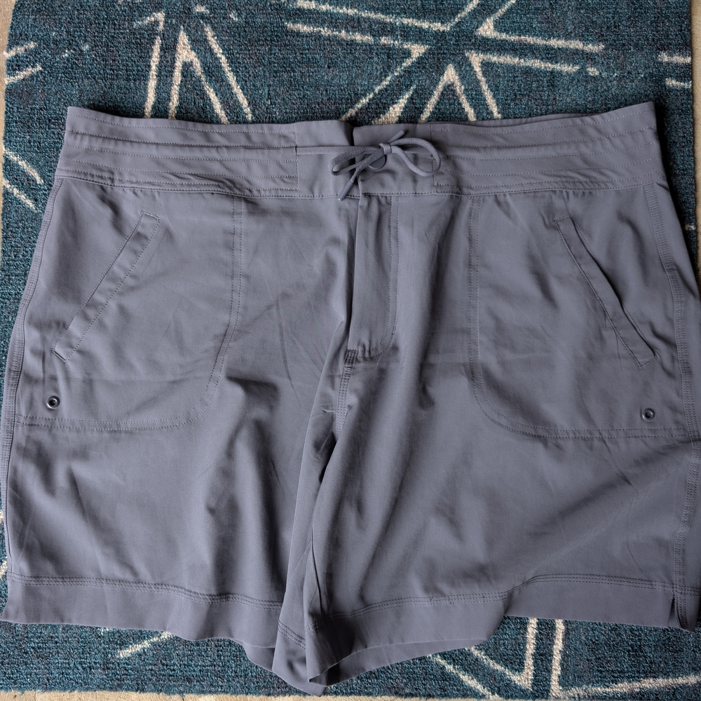 Gray Casual Shorts